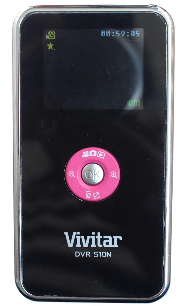 Vivitar-DVR-510N rear view